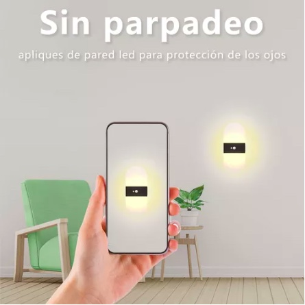 SENSOR DE MOVIMIENTO APLIQUE PARA PARED - 6