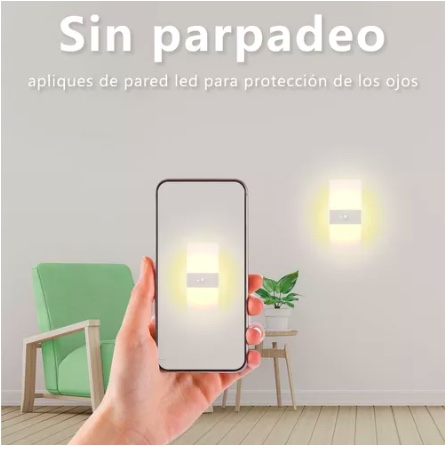 SENSOR DE MOVIMIENTO APLIQUE PARA PARED - 5