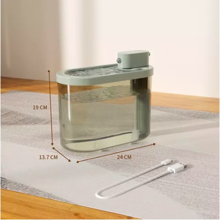 BEBEDOR ELÉCTRICO AUTOMATICO GATO CON SENSOR 2.2 L - 2