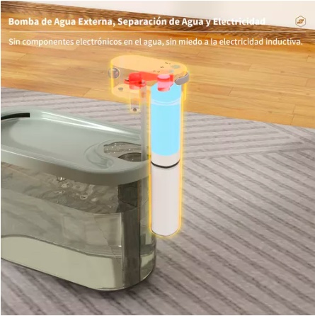 BEBEDOR ELÉCTRICO AUTOMATICO GATO CON SENSOR 2.2 L - 3