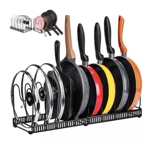RACK ORGANIZADOR DE OLLAS EXPANDIBLE - 1