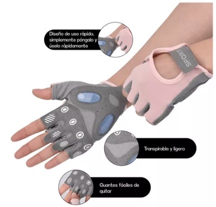 GUANTES ENTRENAMIENTO RIQUI NYLON GYM - 4