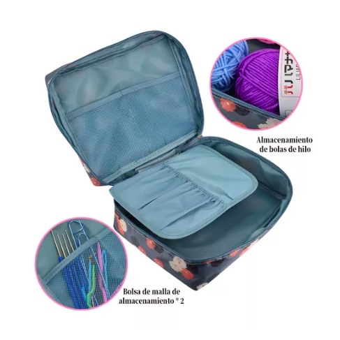SET RIQUI CON ESTUCHE CROCHET - 3
