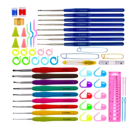 SET RIQUI CON ESTUCHE CROCHET - 4