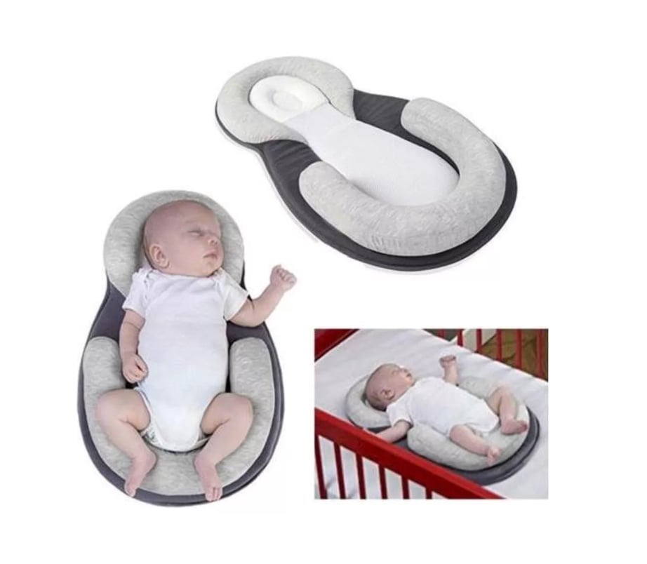 COJIN ANTIREFLUJO RIQUI ANTI REFLUJO GRIS PARA BEBE - 1