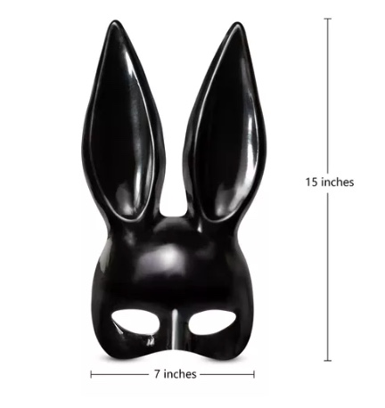 MÁSCARA RIQUI OREJAS CONEJO PLAYBOY - 2