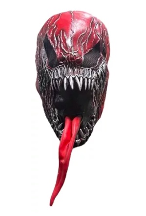 MÁSCARA RIQUI LATEX VENOM ROJO - 1