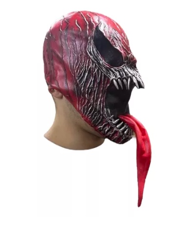 MÁSCARA RIQUI LATEX VENOM ROJO - 2