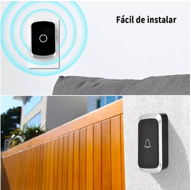 TIMBRE INALÁMBRICO EXTERIOR PORTÁTIL - 4