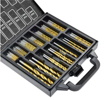 JUEGO DE BROCAS PARA MADERA METAL 99 PIEZAS - 1