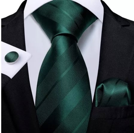 CORBATA SEDA RIQUI ESMERALDA HOMBRE - 1
