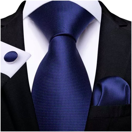 CORBATA SEDA RIQUI AZUL HOMBRE - 1