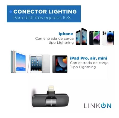 MICROFONO RIQUI INALAMBRICO SOLAPA LAVALIER LINKON PROFESIONAL - 4