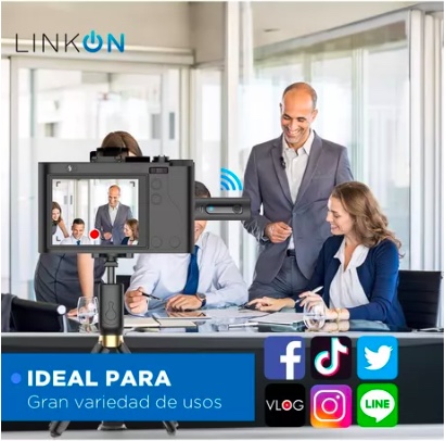MICROFONO RIQUI INALAMBRICO SOLAPA LAVALIER LINKON PROFESIONAL - 3