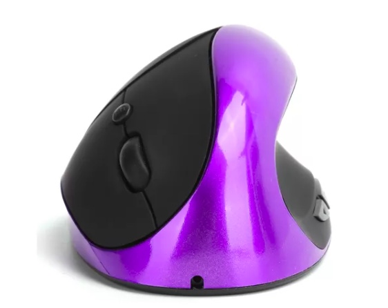 MOUSE INALÁMBRICO RIQUI VERTICAL ERGONÓMICO CARGA USB - 8