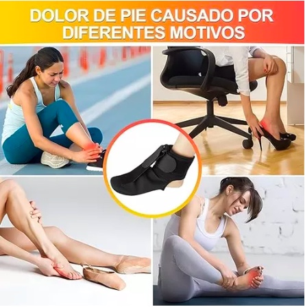CALCETÍN DE NOCHE PARA FASCITIS PLANTAR-ORTESIS CAÍDA PIE - 3