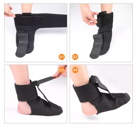 CALCETÍN DE NOCHE PARA FASCITIS PLANTAR-ORTESIS CAÍDA PIE - 4