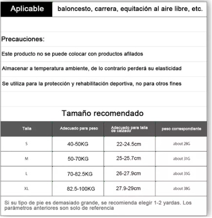 Tbillera Estabilización Talla XL - 8