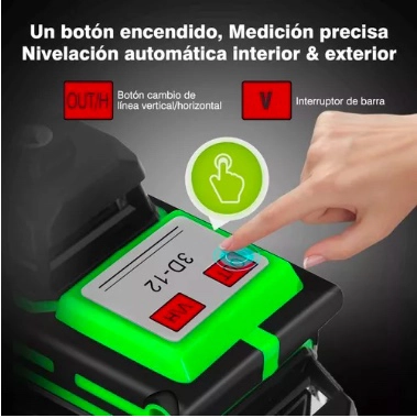 NIVEL LÁSER, HERRAMIENTA DE AUTONIVELACIÓN - 4