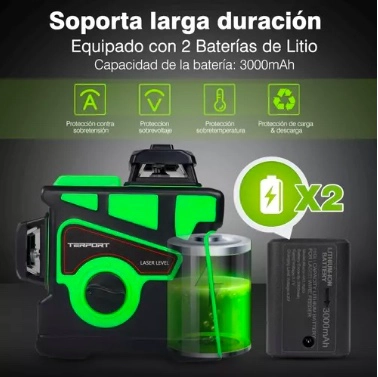 NIVEL LÁSER, HERRAMIENTA DE AUTONIVELACIÓN - 6