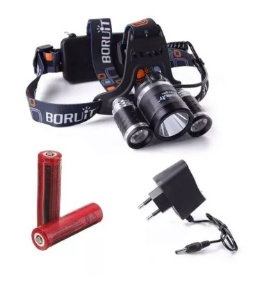 LINTERNA FRONTAL 5000 LUMENES LED MINERO - 4