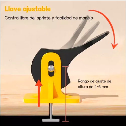 NIVELADOR RIQUI CERÁMICA REUTILIZABLES 1.5 MM 50 PIEZAS - 3