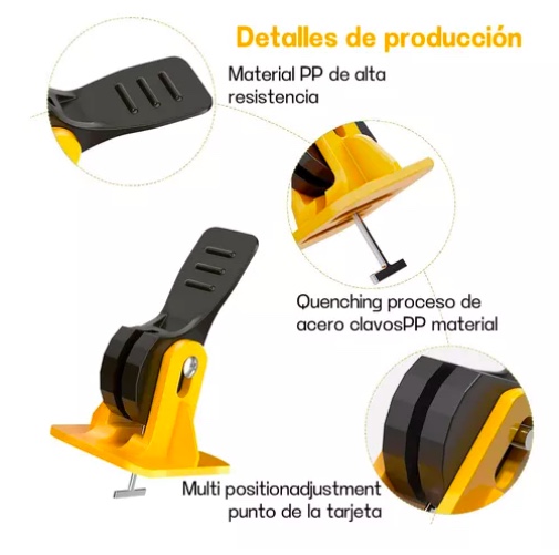 NIVELADOR RIQUI CERÁMICA REUTILIZABLES 1.5 MM 50 PIEZAS - 6