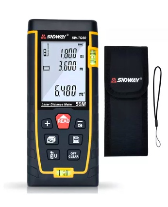 MEDIDOR DISTANCIA RIQUI LASER DIGITAL 50 METROS - 1