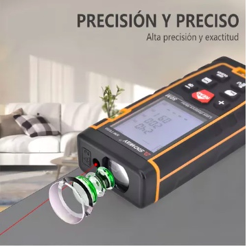MEDIDOR DISTANCIA RIQUI LASER DIGITAL 50 METROS - 7