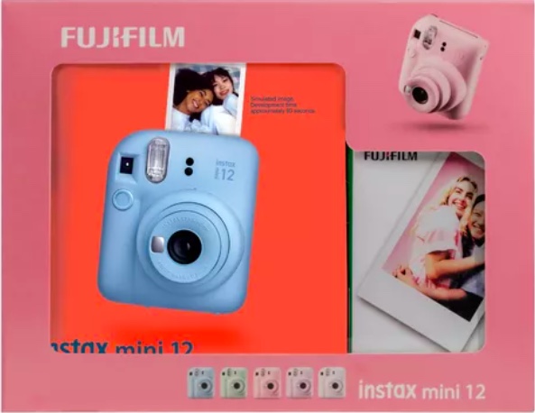 KIT MINI 12 C/PASTEL BLUE + PELICULA 10 FOTOS - 2