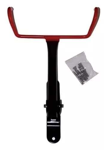 SOPORTE HORIZONTAL ROJO Y NEGRO DE PARED PARA BICICLETA/Z16 - 3