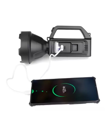 LINTERNA LED RECARGABLE ALTO ALCANCE PORTATIL - 2