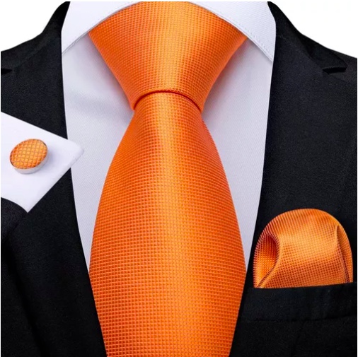 CORBATA SEDA HOMBRE, PAÑO Y COLLERAS - 1