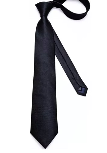 CORBATA SEDA HOMBRE, PAÑO Y COLLERAS - 4