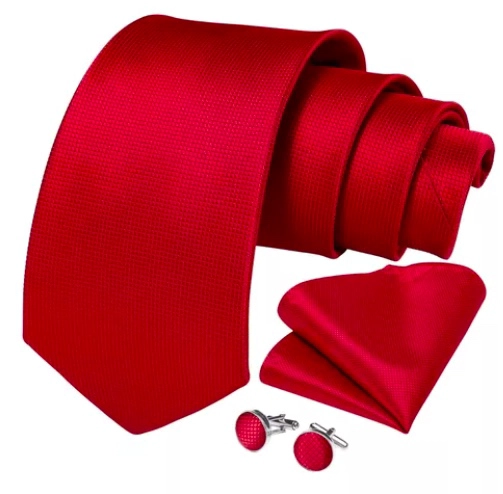 CORBATA SEDA HOMBRE, PAÑO Y COLLERAS - 2