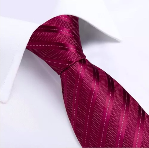 CORBATA SEDA HOMBRE, PAÑO Y COLLERAS - 2