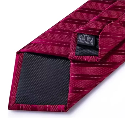 CORBATA SEDA HOMBRE, PAÑO Y COLLERAS - 4