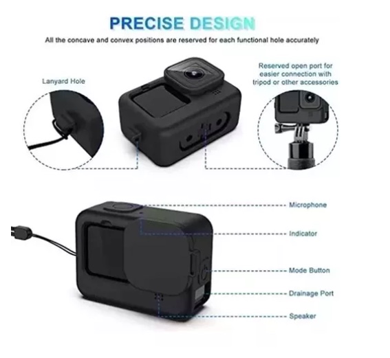 PROTECTOR DE VIDRIO RIQUI TEMPLADO GOPRO HERO 9 - 2