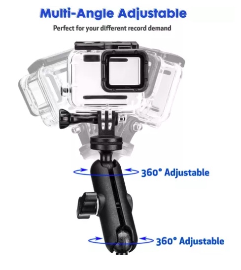 SOPORTE DE BICICLETA/MOTOCICLETA PARA GOPRO - 2