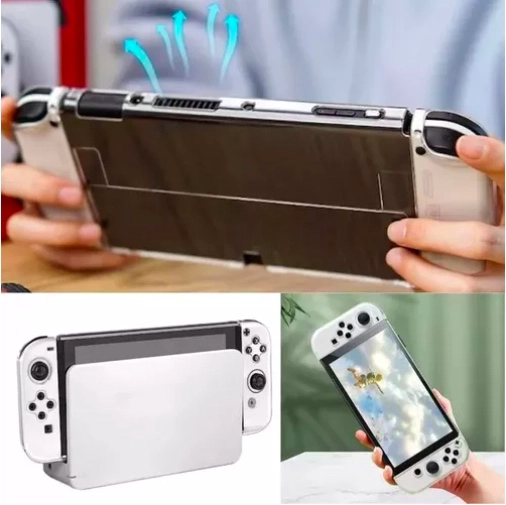 PACK CARCASA PROTECTORA PARA NINTENDO SWITCH - 4