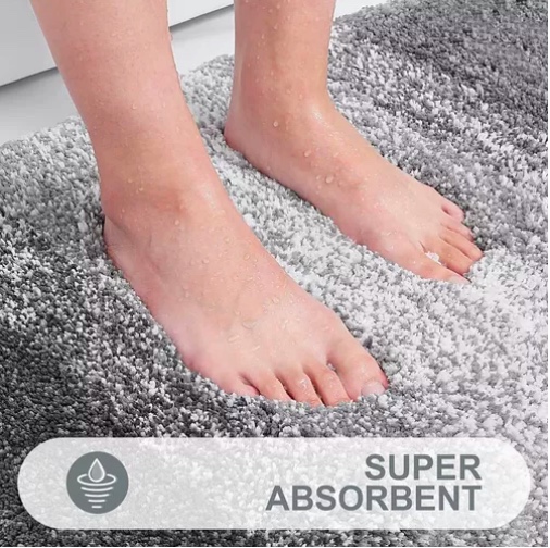 ALFOMBRA DE BAÑO DE MICROFIBRA ABSORBENTE - 2