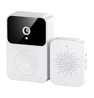 TIMBRE RIQUI INALÁMBRICO EXTERIOR PORTÁTI BLANCO - 1