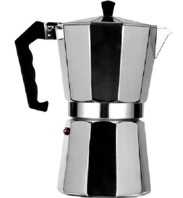 CAFETERA ITALIANA PARA 3 TAZAS ALUMINIO - 1