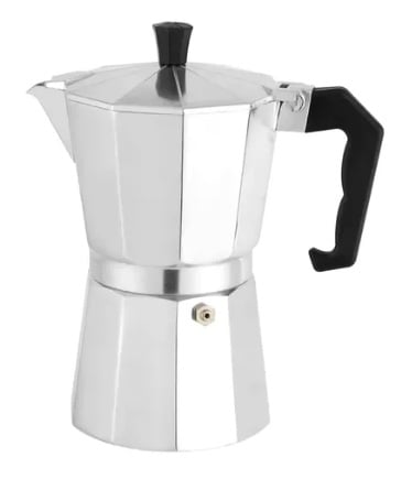 CAFETERA ITALIANA PARA 3 TAZAS ALUMINIO - 3