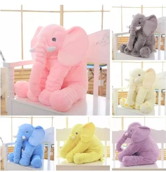 PELUCHE GIGANTE ELEFANTE - 3