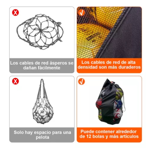 BOLSA DE PELOTA BOLSA DE RED - 5