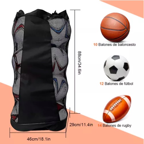 BOLSA DE PELOTA BOLSA DE RED - 7