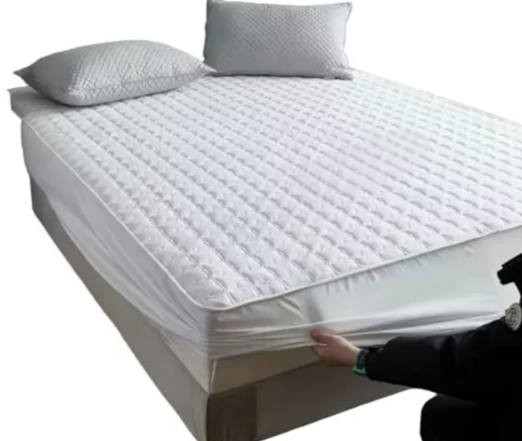 CUBRE COLCHÓN KING IMPERMEABLE + FUNDAS PARA ALMOHADAS - 2