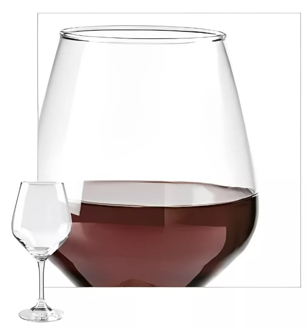 SET 6 COPAS 507ML VINO TINTO COCTEL APEROL BRUNELLO CRISTAR COLOR TRANSPARENTE - 4