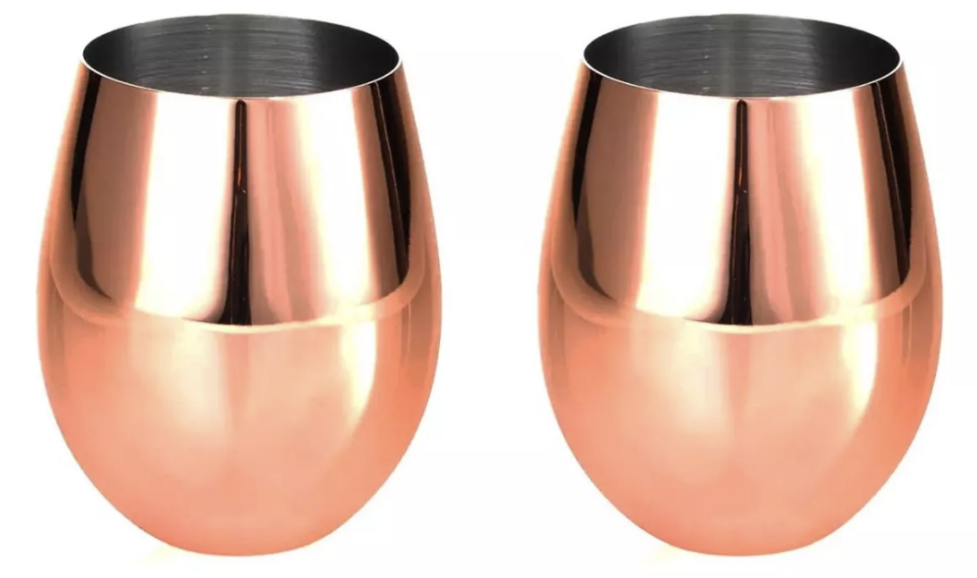 VASOS COBRE LISO 500ML - 1